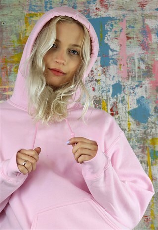 PASTEL PINK SWEAT HOODIE