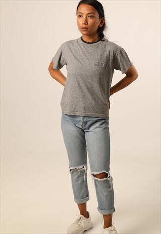 VINTAGE ASICS EMBROIDERED LOGO T-SHIRT