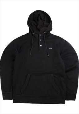 Vintage  Vans Hoodie Quarter Button Pullover Heavyweight