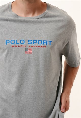 90S VINTAGE POLO RALPH LAUREN COTTON T-SHIRT 15709