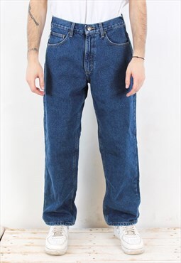 Vintage B172 DST Mens W32 L30 Relaxed Straight Jeans Pants