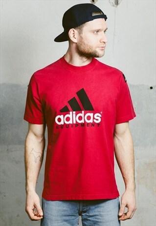VINTAGE 90S ADIDAS EQUIPMENT T-SHIRT