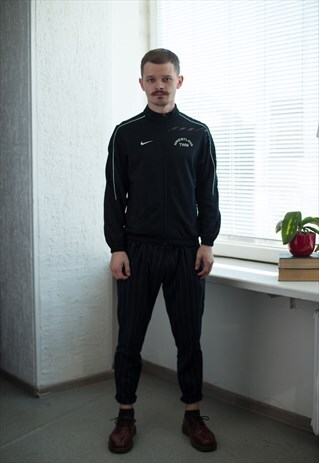 VINTAGE 90'S BLACK SPORT JACKET