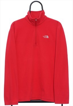 Vintage The North Face Red Lightweight Fleece Womens