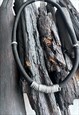 Handmade Urban Goth Edgy Black Necklace 