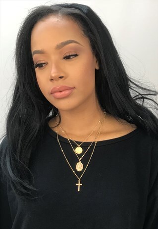 THE TRIPLE PENDANT NECKLACE