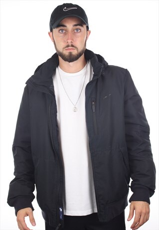 VINTAGE NIKE PADDED HOODED COAT JACKET