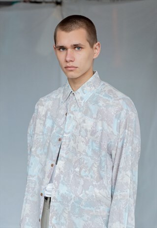 VINTAGE 80S PASTEL CASUAL SHIRT