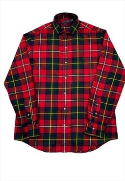 Polo Ralph Lauren Vintage Men's Red Check Shirt