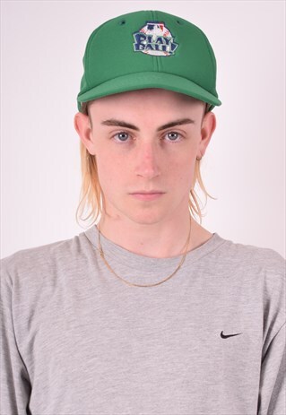 MENS VINTAGE CAP ONE SIZE GREEN 90S