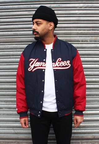 ADIDAS YANKEES BOMBER BASEBALL JACKET