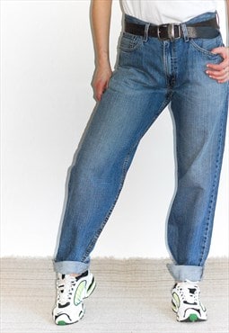 Vintage Y2K Baggy Fit Wide Leg  Levi  Jeans 