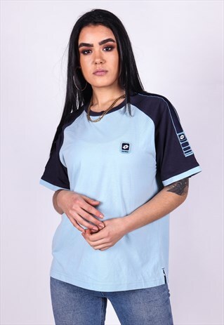 VINTAGE LOTTO SPORTS DESIGN T-SHIRT T878
