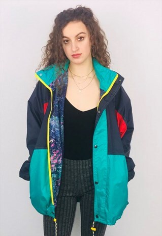 VINTAGE OVERSIZED SHELL JACKET