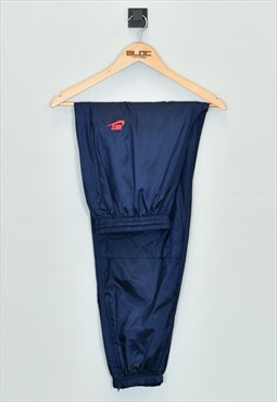 Vintage 1990's Nike Tracksuit Bottoms Blue XLarge