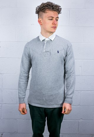 VINTAGE RALPH LAUREN RUGBY POLO SHIRT