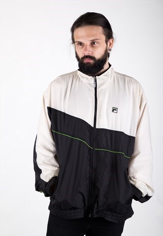 VINTAGE 90S FILA LIGHTWEIGHT ZIP-UP JACKET