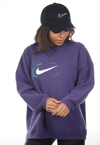 VINTAGE 90S NIKE BIG LOGO SWEATSHIRT JUMPER