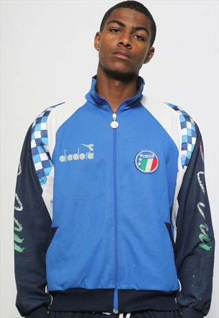 VINTAGE DIADORA ITALY TRACK TOP