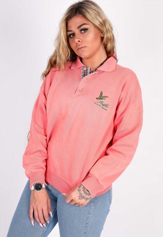 VINTAGE BUTTON UP SWEATSHIRT NSW70
