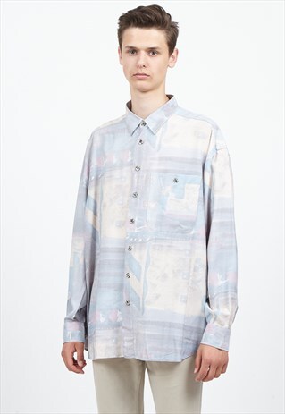 VINTAGE BLUE CLUB D'AMINGO LONG SLEEVE SHIRT