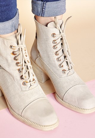 90S CANVAS BOOTS