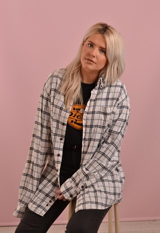 CHECK FLANNEL SHIRT GRS527