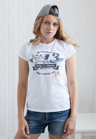 JAPANESE T SHIRT JAPAN RETRO TOKYO ROADRUNNER COOL PRINT TE