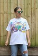 VINTAGE 1994 DATED LOONEY TUNES T SHIRT IN GREY