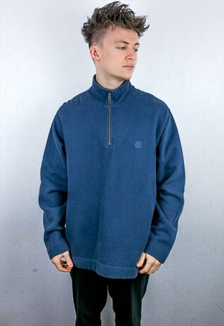 VINTAGE ADIDAS 1/4 ZIP SWEATSHIRT