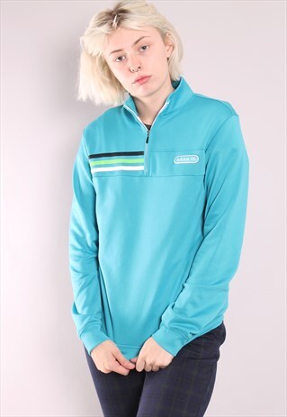 VINTAGE ADIDAS 1/4 ZIP SWEATSHIRT