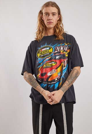 VINTAGE GRAPHIC NASCAR PRINT T-SHIRT