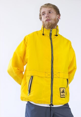 90S VINTAGE MENS ADIDAS WINDBREAKER LOGO JACKET