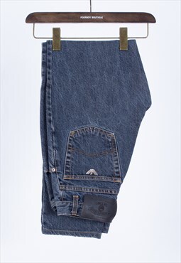 Vintage Armani Jeans W28 Womens Black
