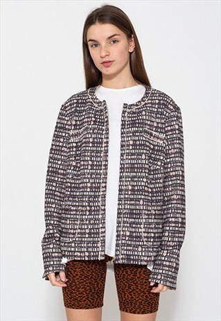 VINTAGE MULTI COLOUR BLAZER JACKET