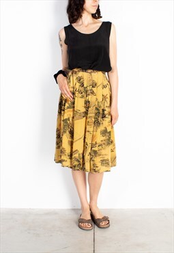 Women's Ocher Apocalypse Now Skirt