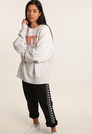 VINTAGE CHAMPION EMBROIDERED SWEATSHIRT