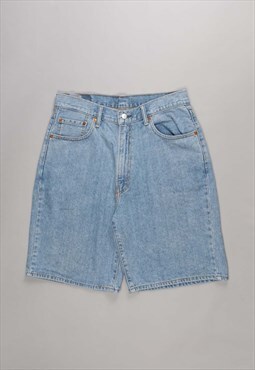 Genuine Y2k Levi's Light Blue Mid Length Denim Shorts