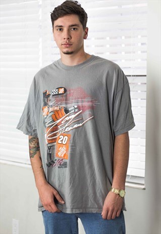 VINTAGE NASCAR T-SHIRT LOGO 90S XXL 10.8