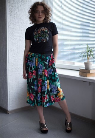 VINTAGE 90'S BLACK KORN BAND PRINT SHORT SLEEVES T-SHIRT