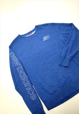 Vintage 90s New Balance Blue Sweatshirt