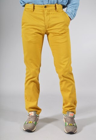 VINTAGE LEVI'S SLIM FIT CHINO TROUSERS