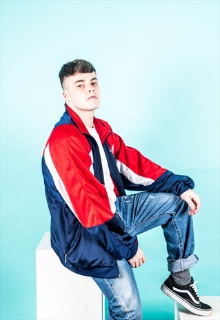 VINTAGE NIKE JACKET IN BLUE, RED AND WHITE