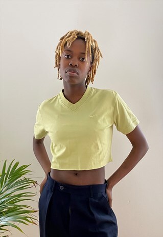 VINTAGE 90'S NIKE CROPPED T SHIRT CROP TOP