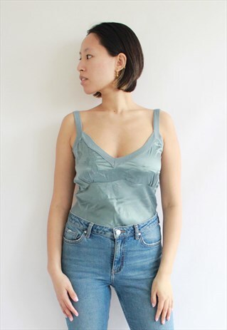 GERARD DAREL BLUE TEAL PASTEL TOP