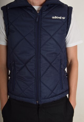 VINTAGE ADIDAS VEST 80'S MADE IN FINLAND (2746)
