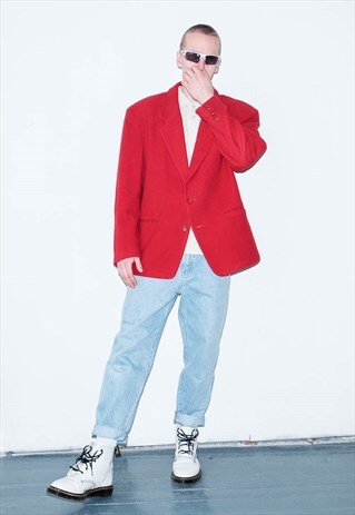 CLASSIC RUSSIAN RED JACKET / 1990S