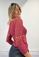 VINTAGE CROCHET JUMPER TOP