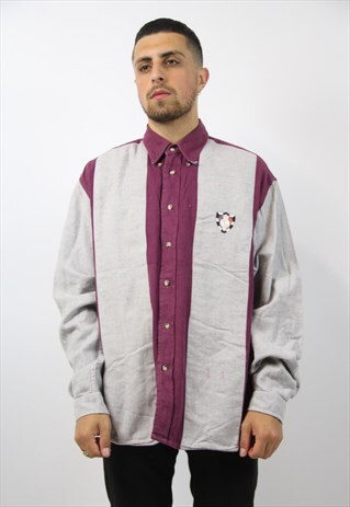 VINTAGE PATTERNED FLANNEL SHIRT