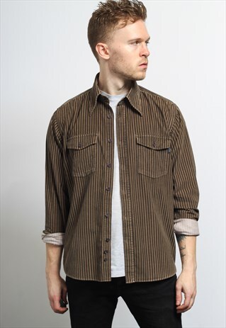 VINTAGE CORDUROY CORD SHIRT